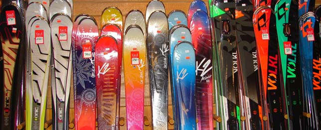 Ski Display Rack