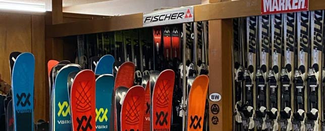 Ski Display Rack